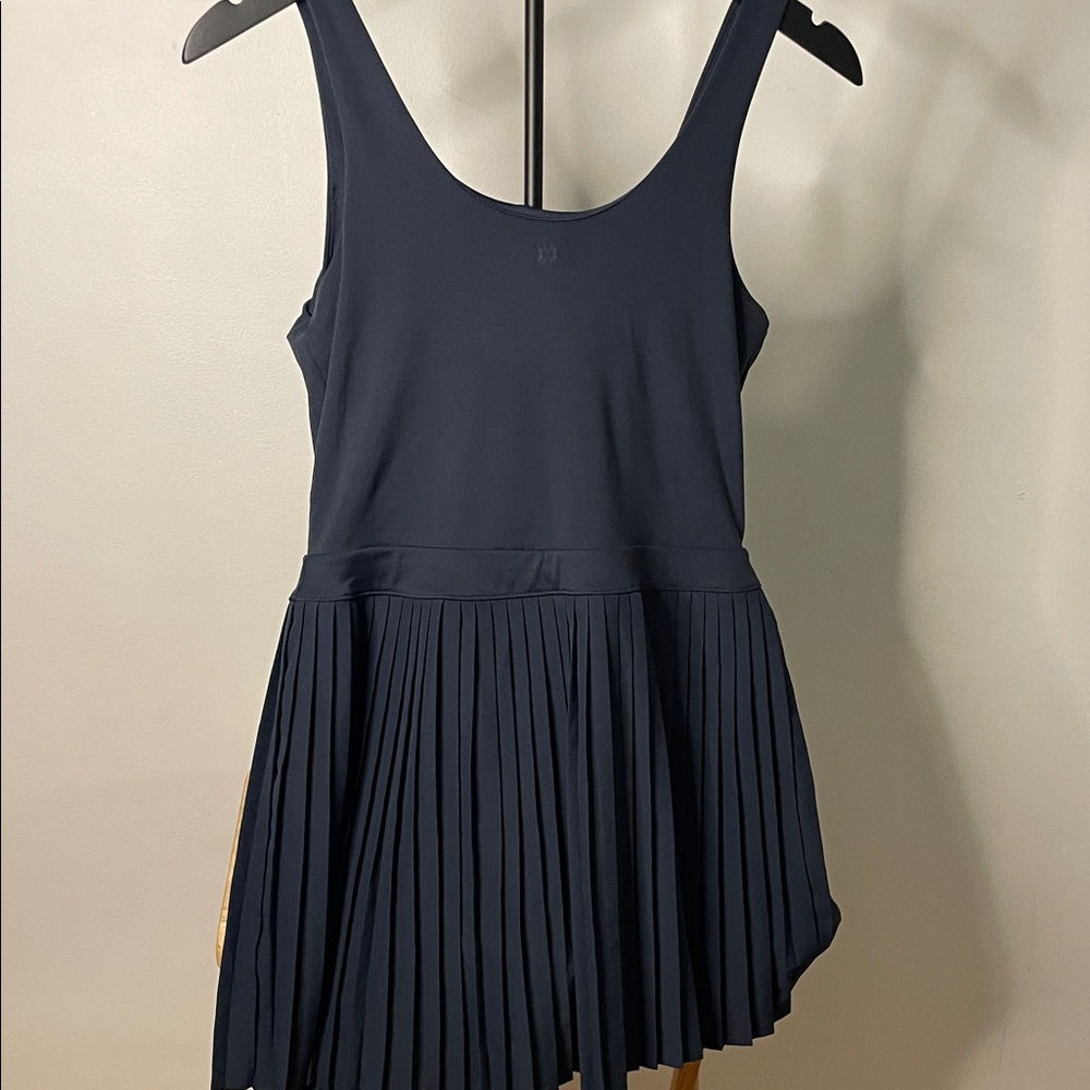 All in Motion Dark Blue Tennis Pleated Mini Dress - Picture 7 of 10